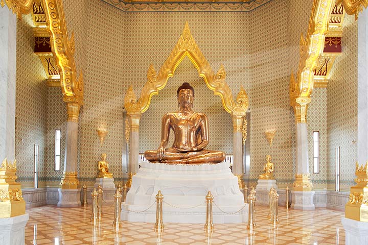 Bangkok city tour (Golden Buddha + Marble Buddha)